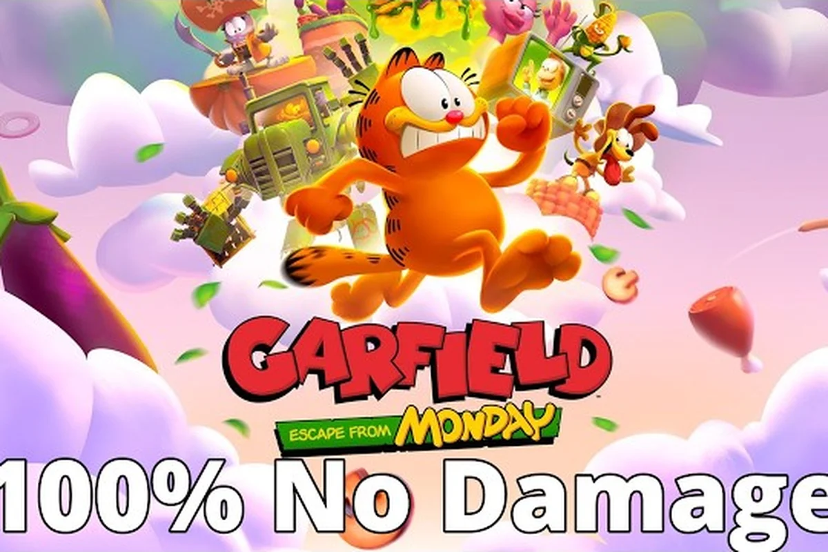 Garfield - Escape from Monday Erfolgs-Speedrun-Plan